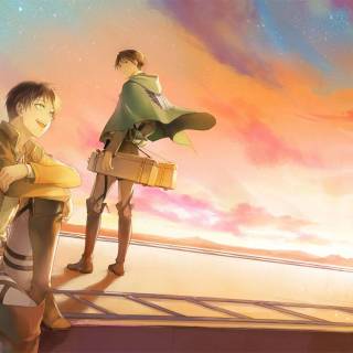 Attack On Titan aesthetic desktop wallpaper
