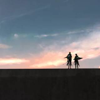 Attack On Titan aesthetic desktop wallpaper