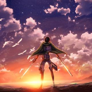Attack On Titan aesthetic desktop wallpaper