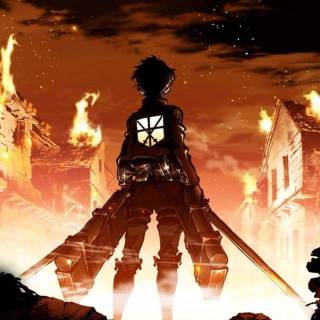 Attack On Titan aesthetic desktop wallpaper