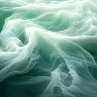 Light green aesthetic desktop wallpaper