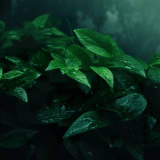 Light green aesthetic desktop wallpaper