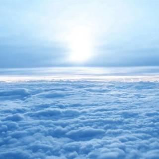 Sky blue desktop wallpaper