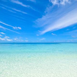 Sky blue desktop wallpaper