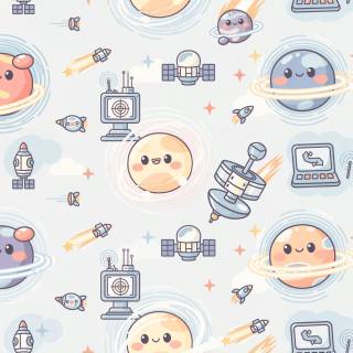 Kawaii pastel desktop wallpaper