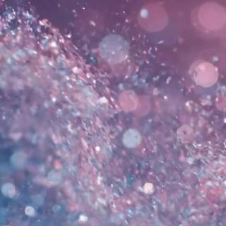 Pink glitter desktop wallpaper
