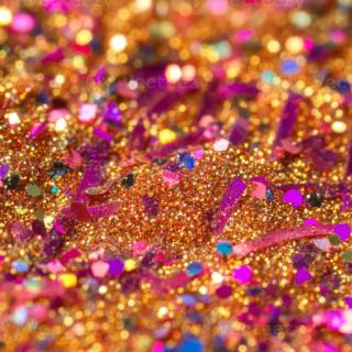 Pink glitter desktop wallpaper