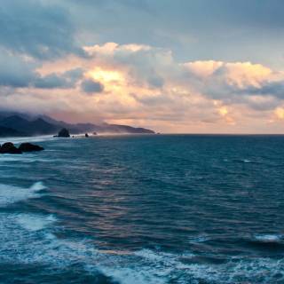 Aesthetic sea desktop wallpaper