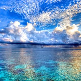 Aesthetic sea desktop wallpaper
