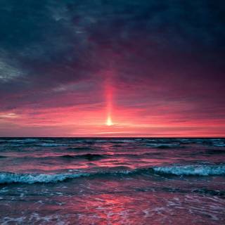Aesthetic sea desktop wallpaper