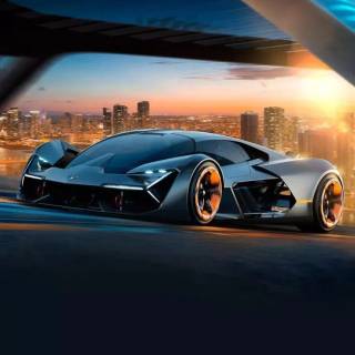 Lamborghini Terzo mobile wallpaper