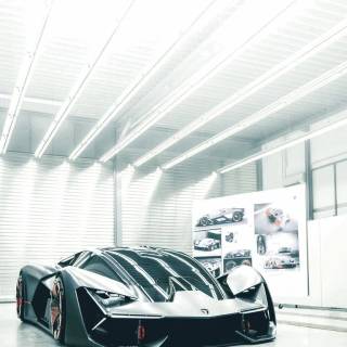 Lamborghini Terzo mobile wallpaper