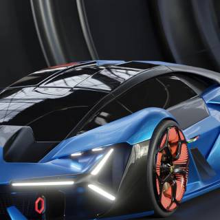 Lamborghini Terzo mobile wallpaper
