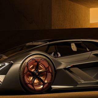 Lamborghini Terzo mobile wallpaper