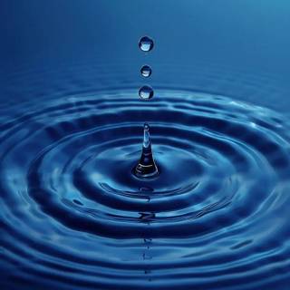 Blue water mobile wallpaper