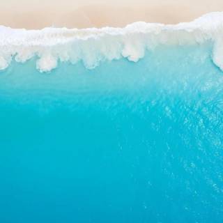 Blue water mobile wallpaper