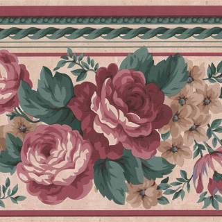 Red borders wallpaper
