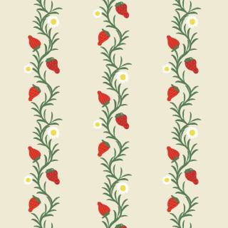 Red borders wallpaper