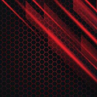 Red borders wallpaper