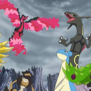 Pokémon Horizons The Six Heroes wallpaper