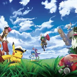 Pokémon Horizons The Six Heroes wallpaper