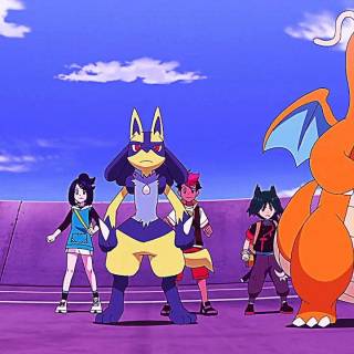 Pokémon Horizons The Six Heroes wallpaper