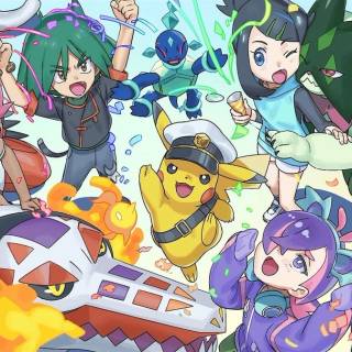 Pokémon Horizons The Six Heroes wallpaper