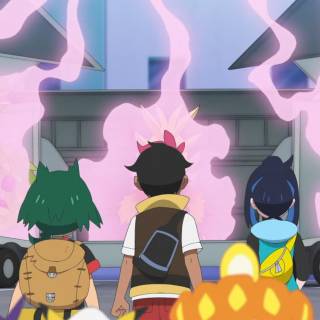 Pokémon Horizons The Six Heroes wallpaper
