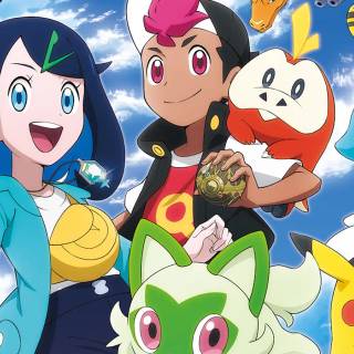 Pokémon Horizons The Six Heroes wallpaper