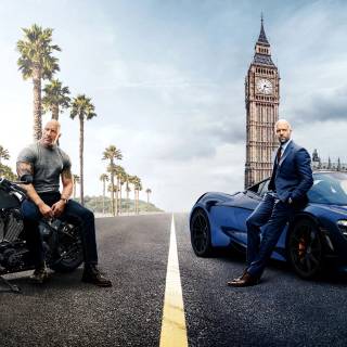 Fast and Furious Luke Hobbs desktop wallpaper