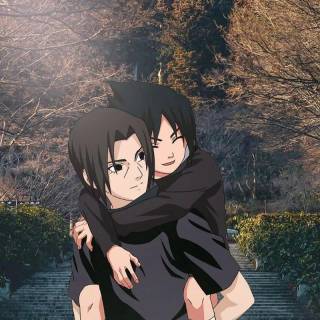 Itachi x Sasuke mobile wallpaper