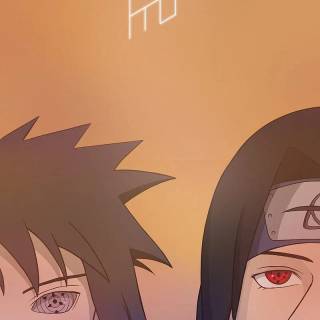 Itachi x Sasuke mobile wallpaper