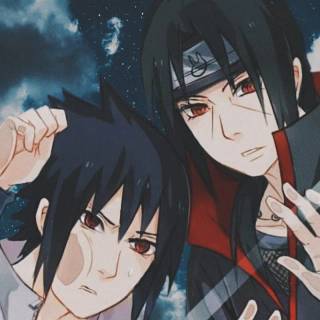 Itachi x Sasuke mobile wallpaper