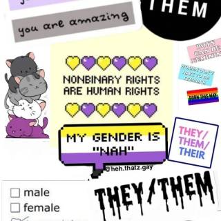 Lesbian and nonbinary wallpaper