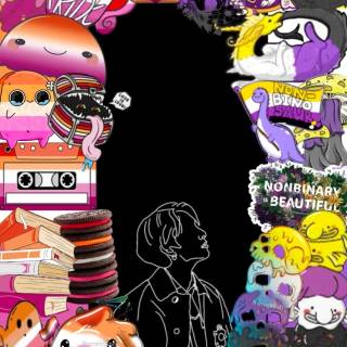 Lesbian and nonbinary wallpaper