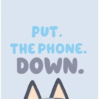 Bluey and Muffin wallpaper