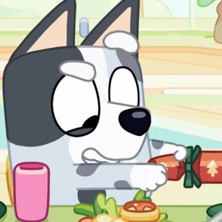 Bluey and Muffin wallpaper
