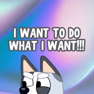 Bluey and Muffin wallpaper