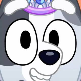 Bluey and Muffin wallpaper
