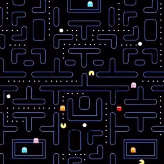 Pac-Man Maze wallpaper