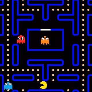 Pac-Man Maze wallpaper