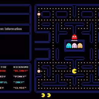 Pac-Man Maze wallpaper