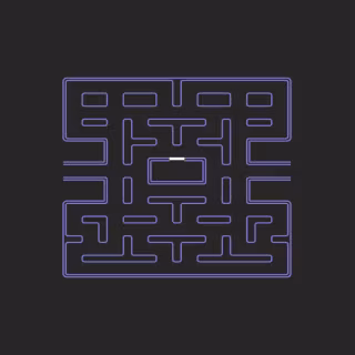 Pac-Man Maze wallpaper