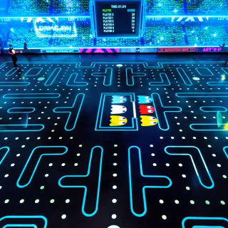Pac-Man Maze wallpaper
