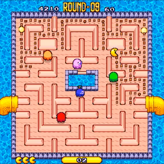 Pac-Man Maze wallpaper