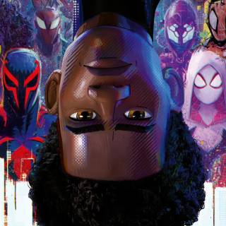 Miles Morales mask off wallpaper