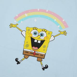 Spongebob rainbow wallpaper