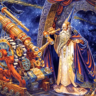 Fantasy wizard wallpaper