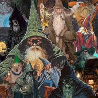 Fantasy wizard wallpaper
