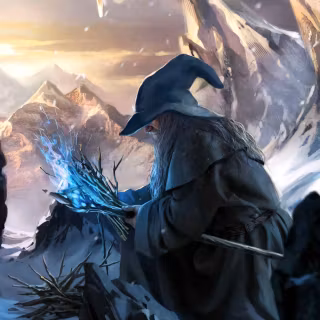 Fantasy wizard wallpaper